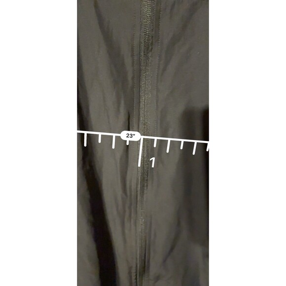 lands end windbreaker Black Men’s Size L - Picture 5 of 5
